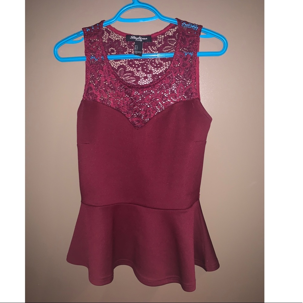 Peplum shirt